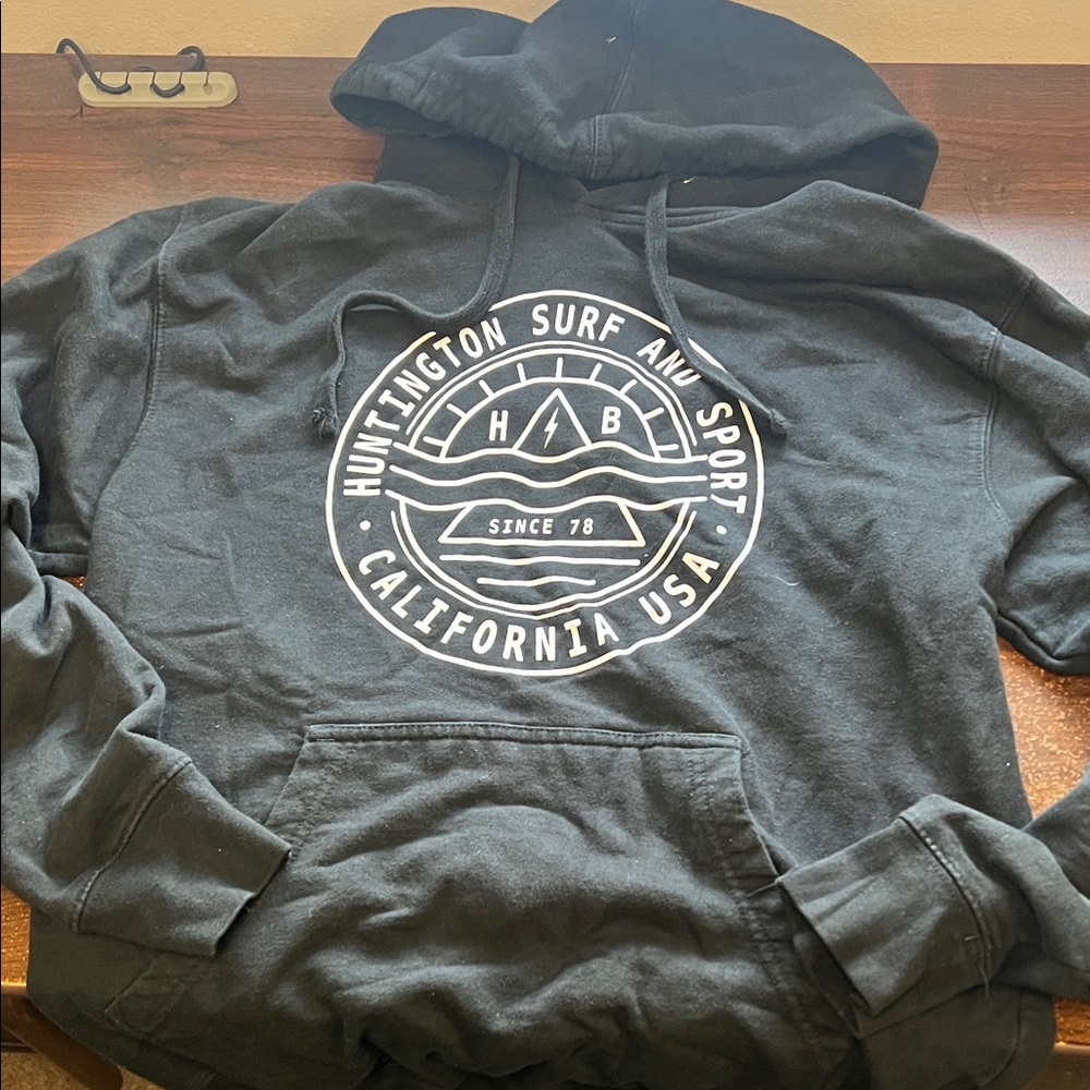 Men's Huntington Surf and Sport Shop Black Hoodie